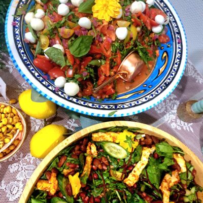 Tomatensalade | Groene salade Tomatensalade | Groene salade