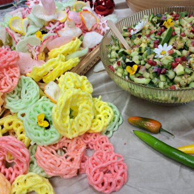 Huisgemaakte kroepoek Huisgemaakte kroepoek